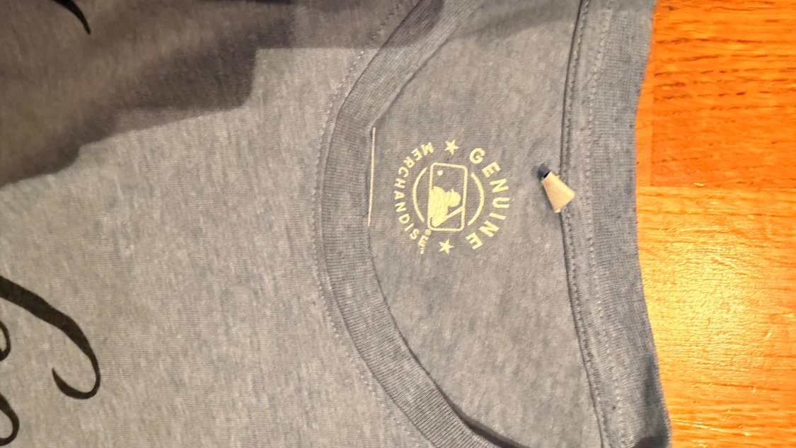 Ljusblå Yankees t-shirt MLB - 1