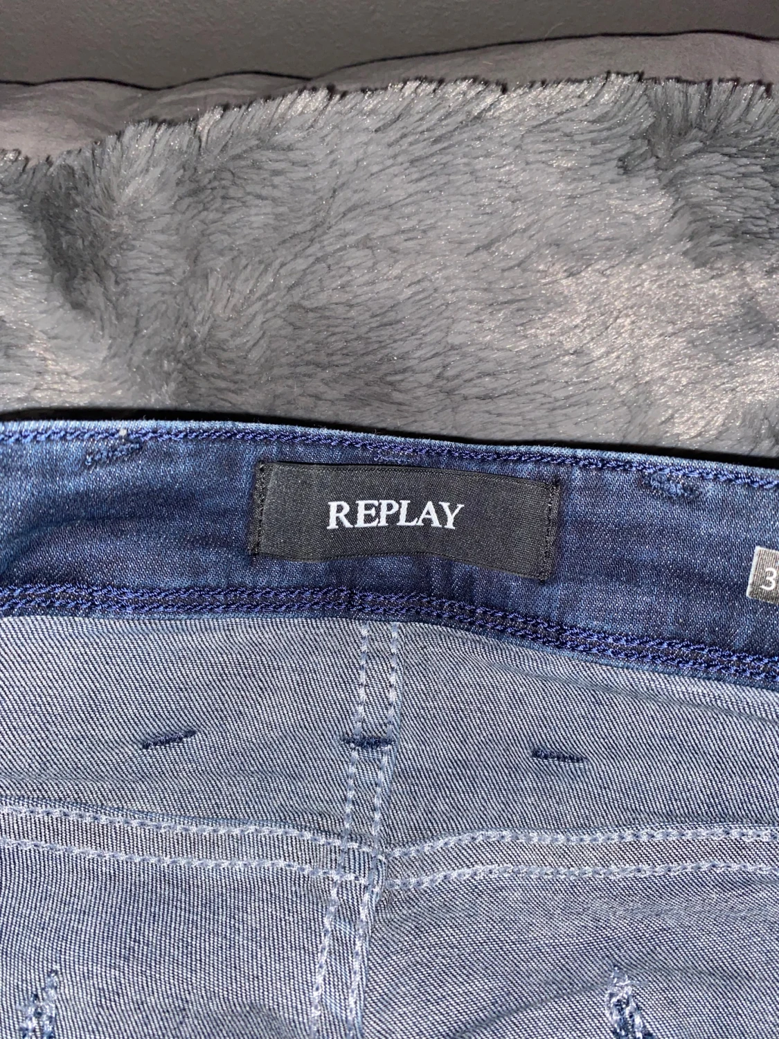 Replay Anbass jeans mörkblå slim - 2