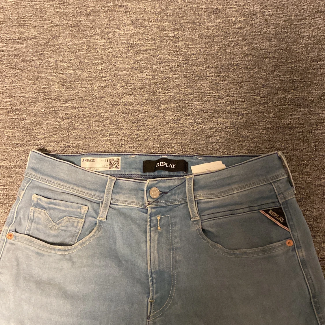 Replay anbass ljusblå  - 1