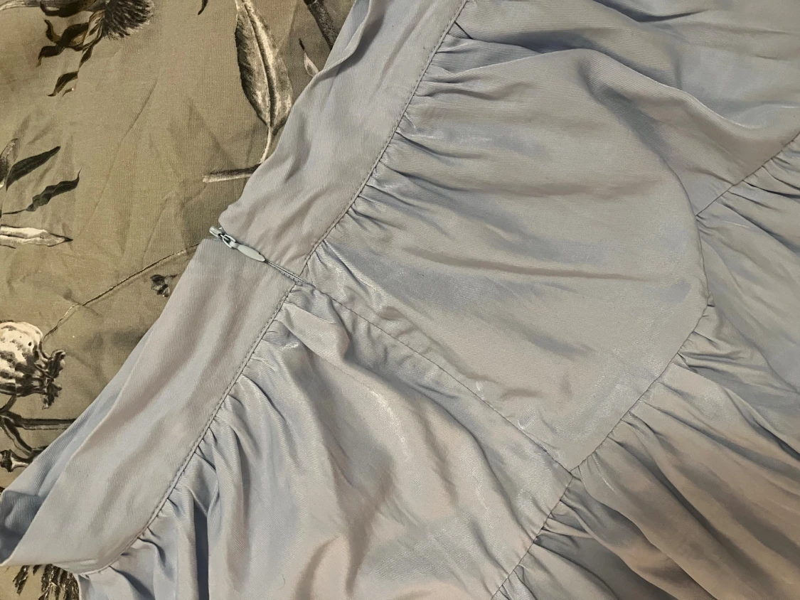 Ljusblå volangkjol från SHEIN - 1