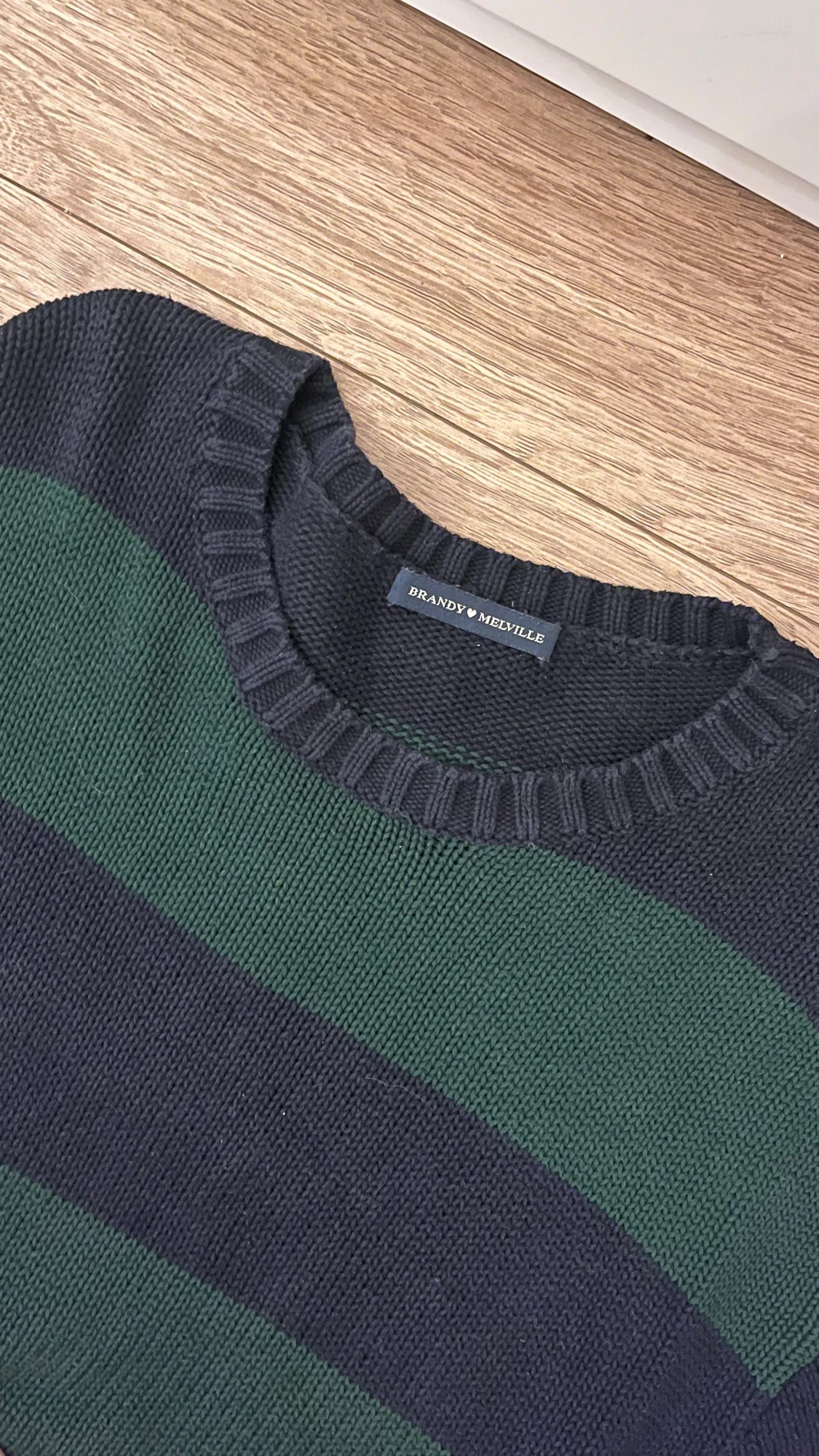 Randig stickad tröja Brandy Melville - 2