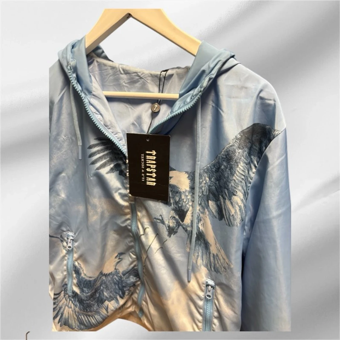 Ljusblå vindjacka från trapstar  - 1