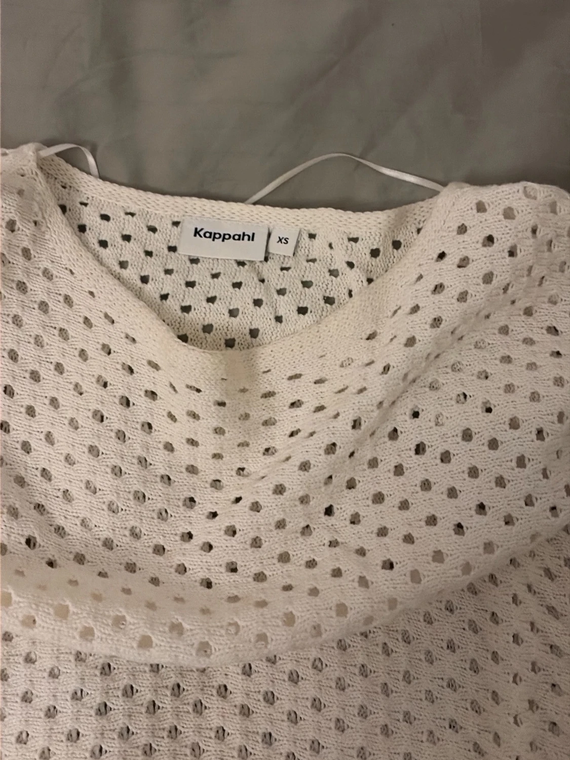 Vit stickad tröja från Kappahl - 1