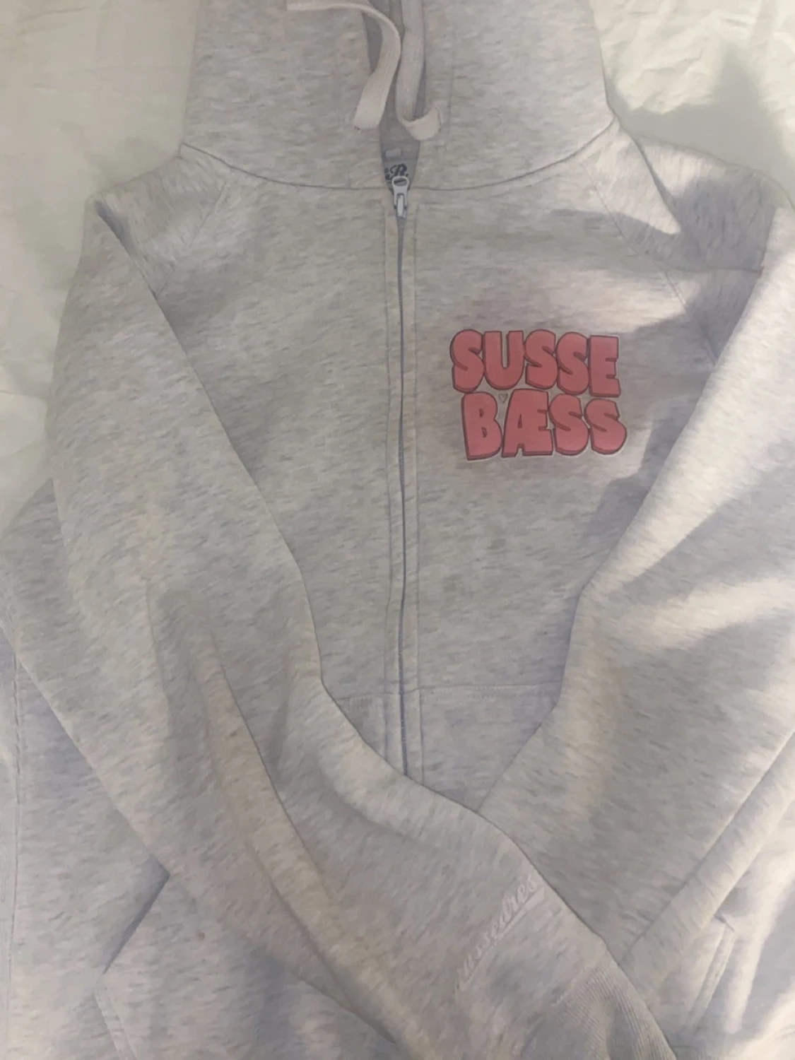 Russemerch hoodie med print