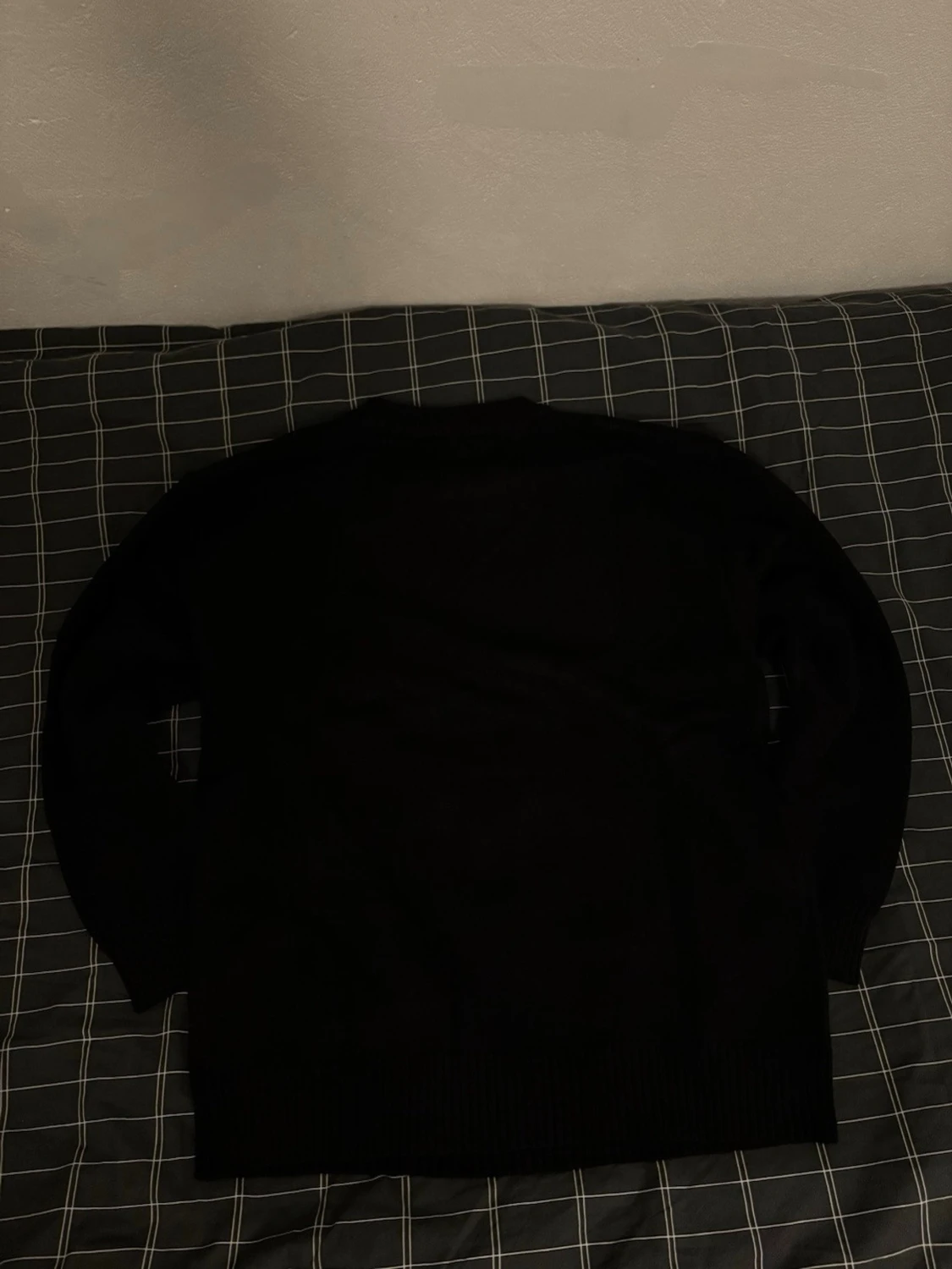 Svart stickad tröja från Ami Paris - 1