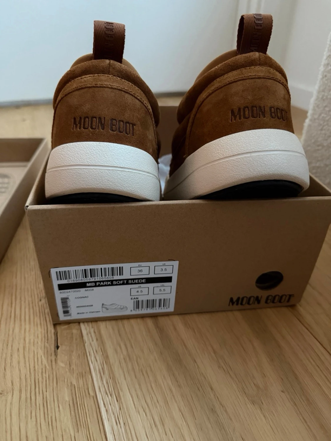 Moon Boot Park Soft Suede Cognac - 5