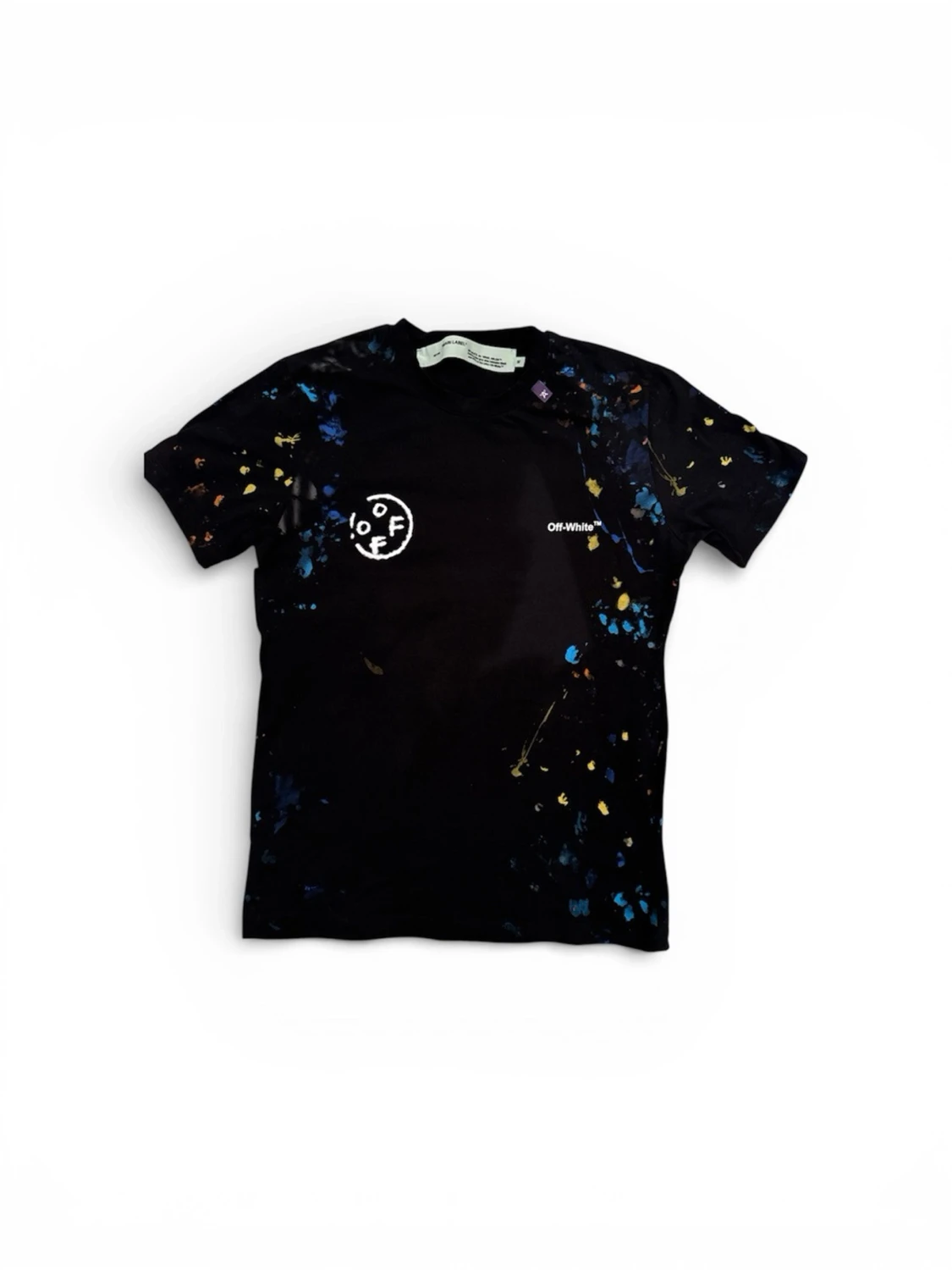 Svart Off-White t-shirt med tryck