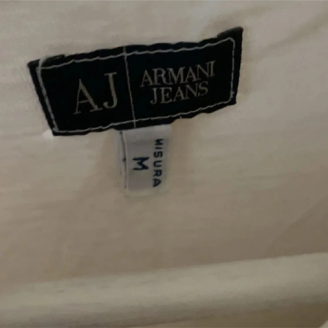 Vit långärmad tröja Armani Jeans - 2