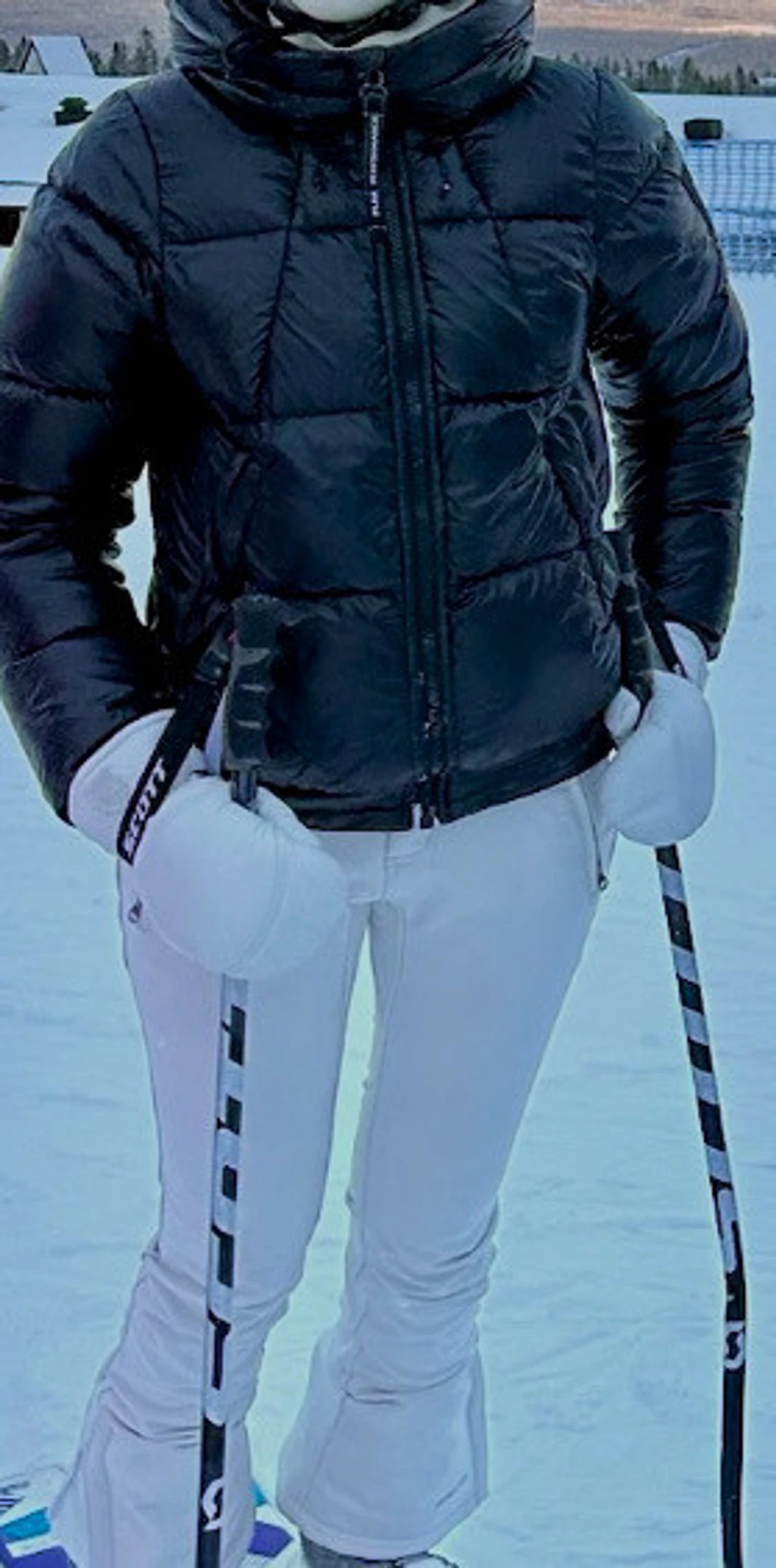 Svart pufferjacka Peak Performance - 7