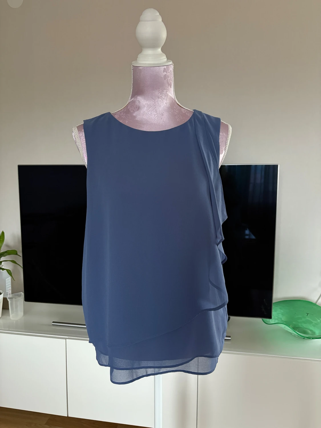 Blå blus från Esprit