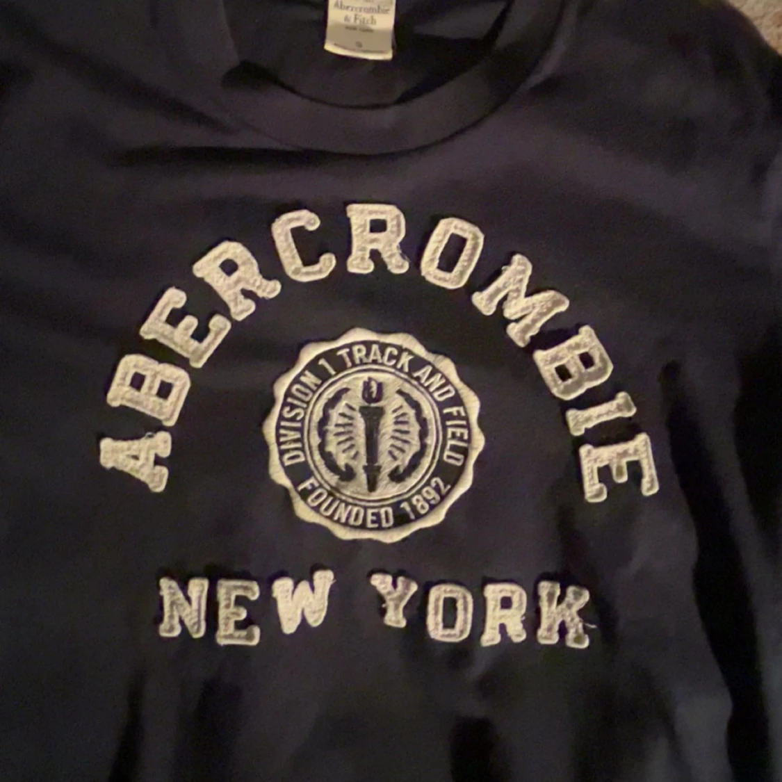 Blå Abercrombie t-shirt New York - 1