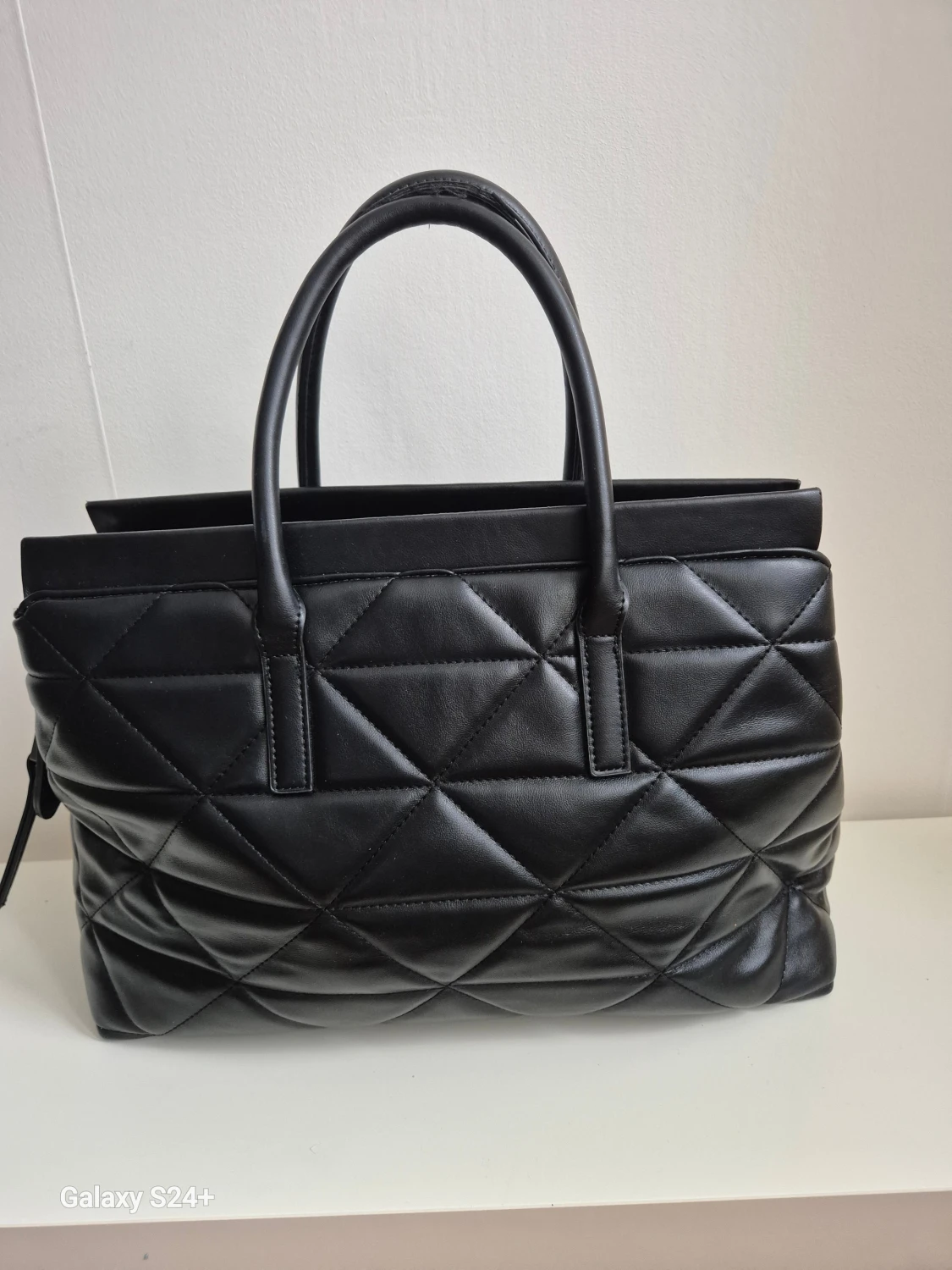 Svart quiltad handväska Silvian Heach - 1