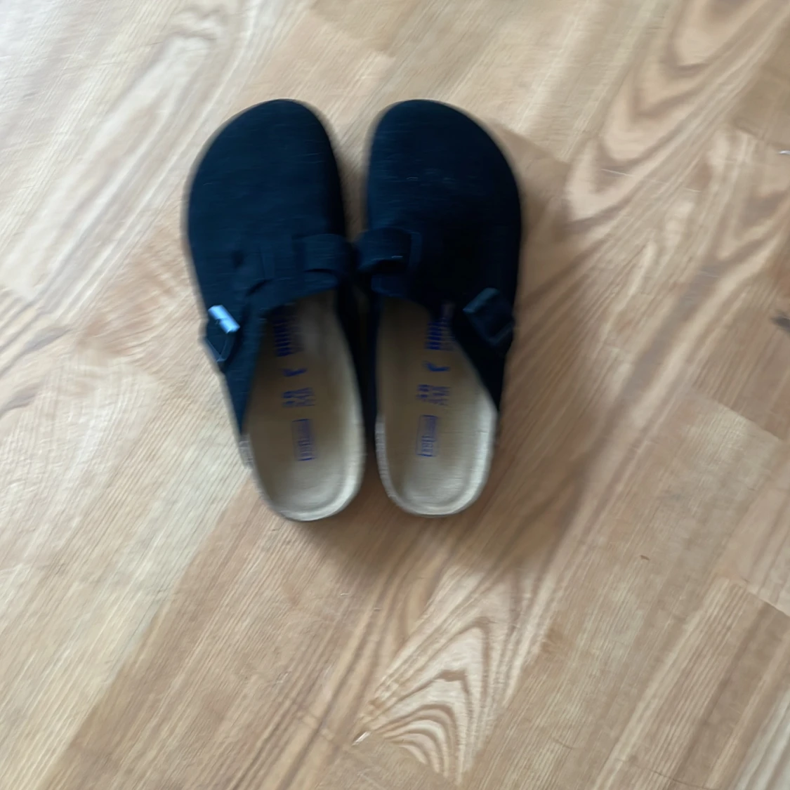 Svarta Birkenstock Boston mockasandaler - 2