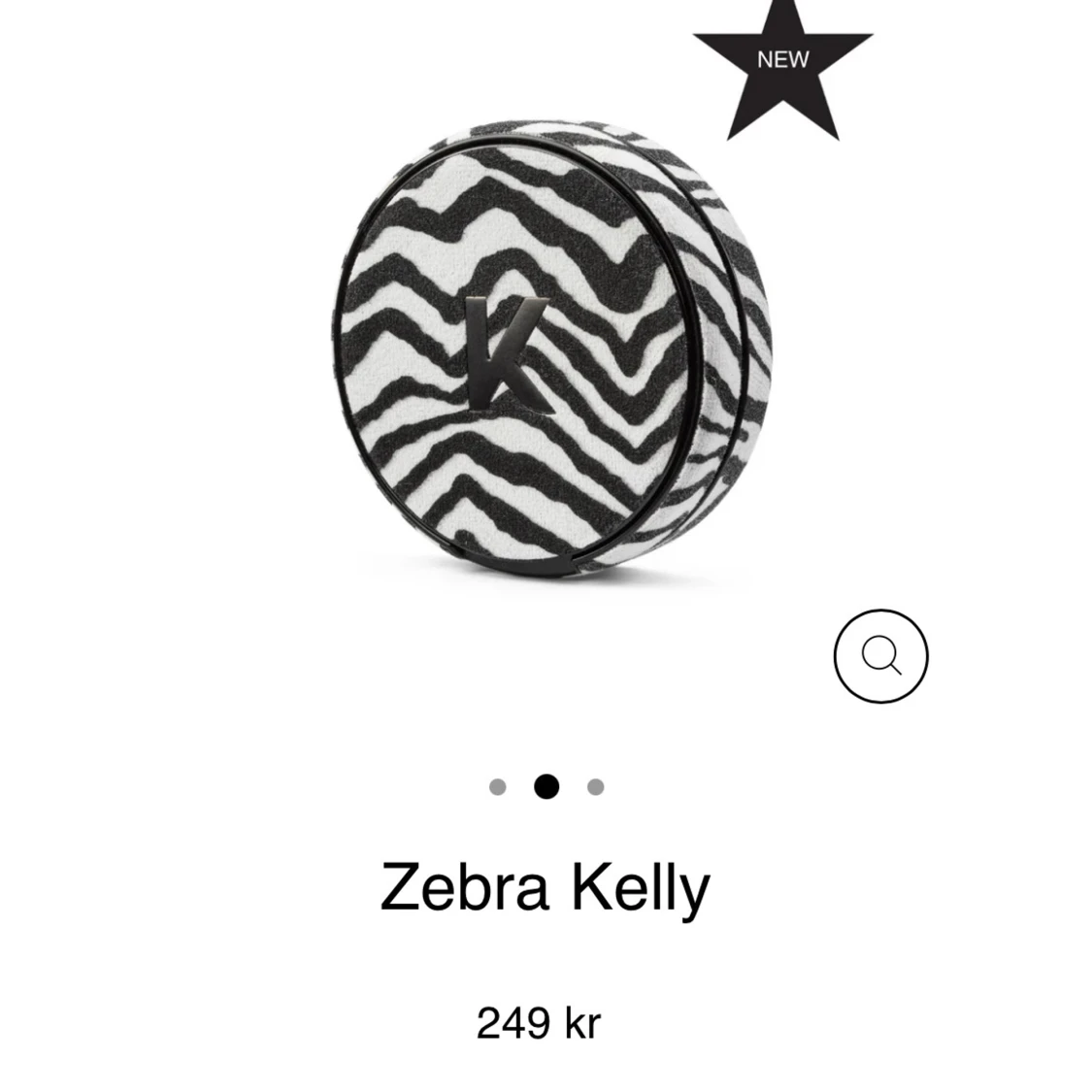Zebra Kelly snusdosa