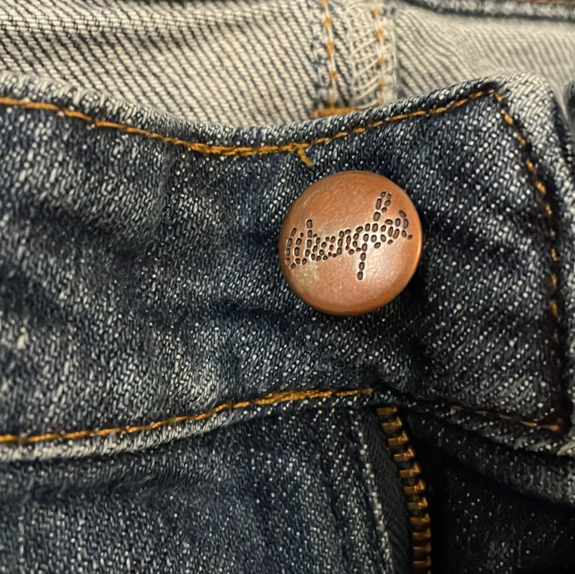 Wrangler blå bootcut jeans - 2