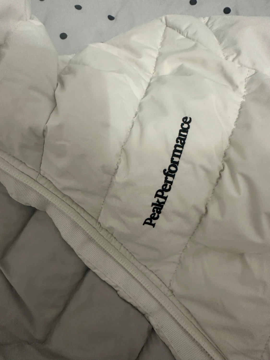 Vit dunjacka Peak Performance XS - 3