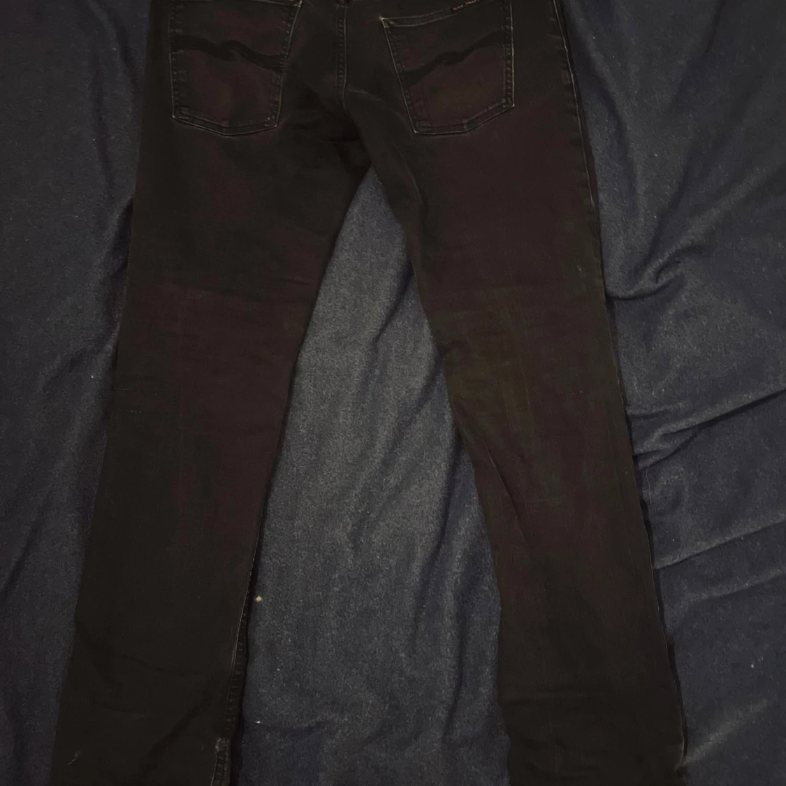 Svarta slim fit jeans från Nudie Jeans - 1