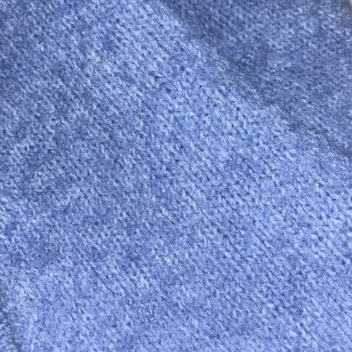 Blå stickad kofta från Lindex - 3