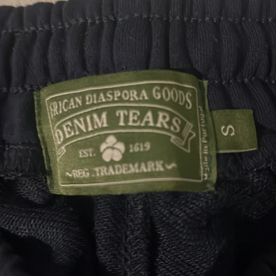 Blå blommiga shorts från Denim Tears - 2