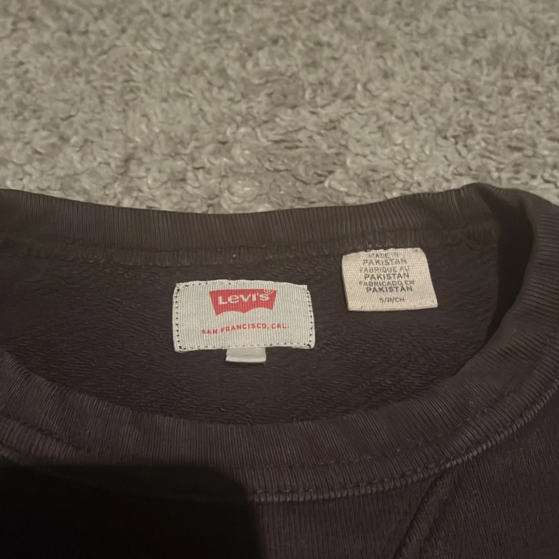 Svart Levi's sweatshirt med camo-logga - 2