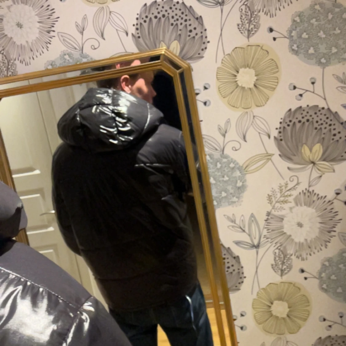 Svart pufferjacka Michael Kors L - 1