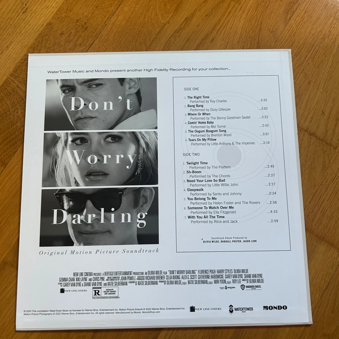 Don't Worry Darling: Original Motion Picture Soundtrack - 1