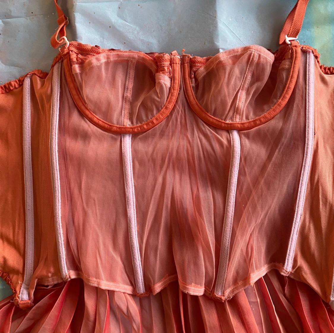 Unik vintage korsett topp Y2K 2000s Vibes  - 91