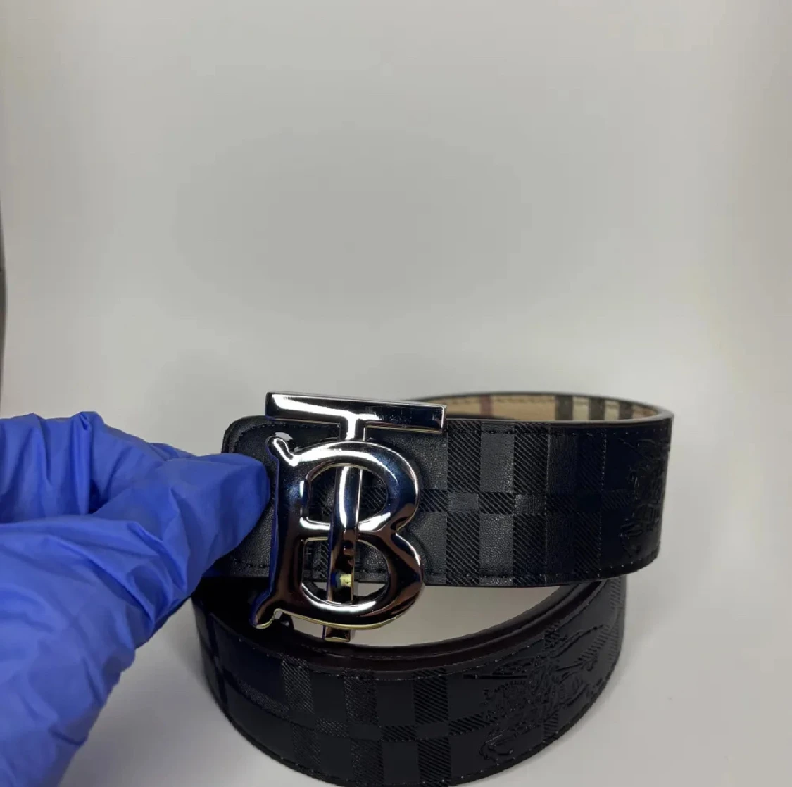 B bälte silver dubbelsidig - 1