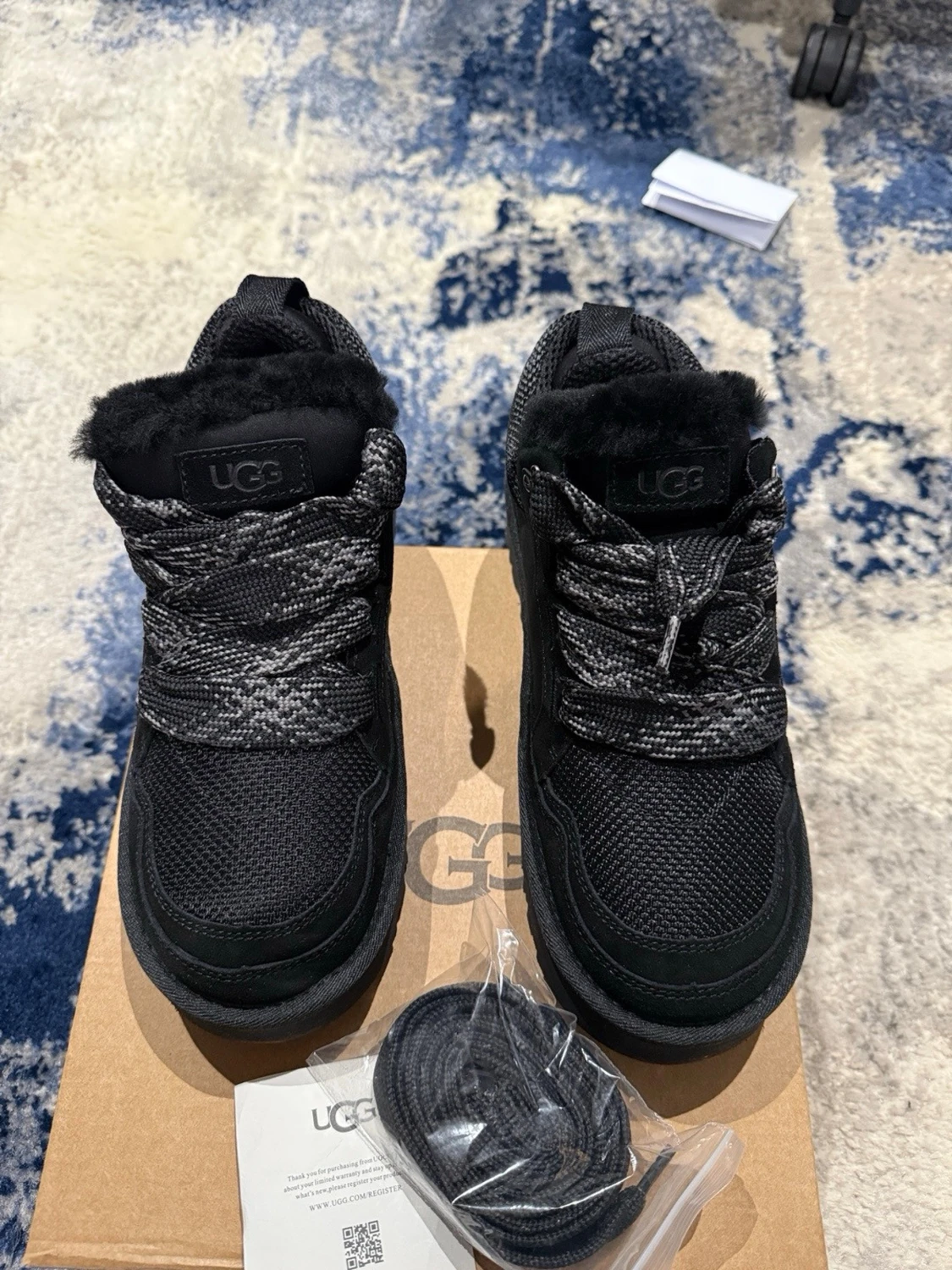 Ugg Lowmel herr svart - 1