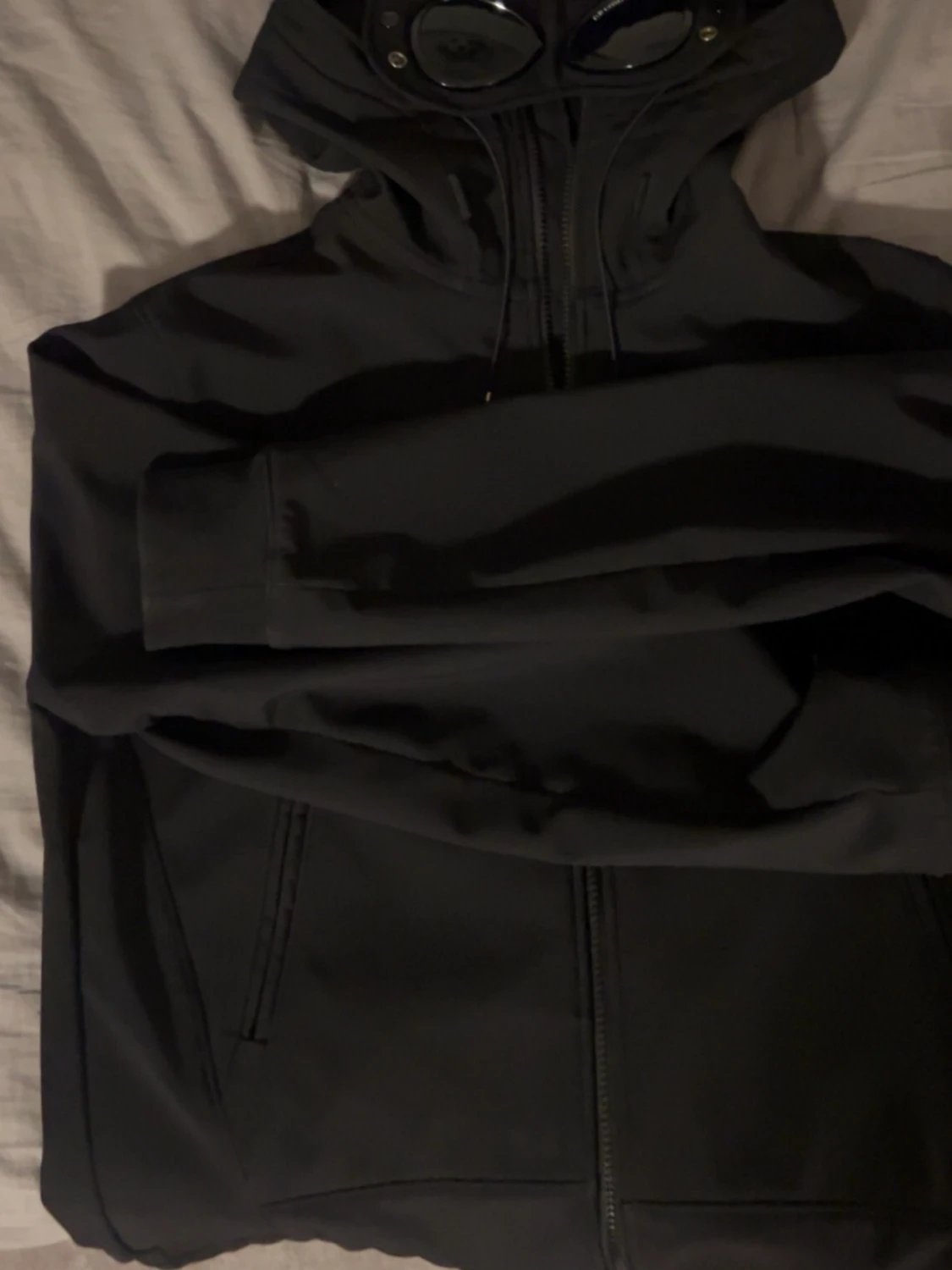 Svart vindjacka från C.P. Company