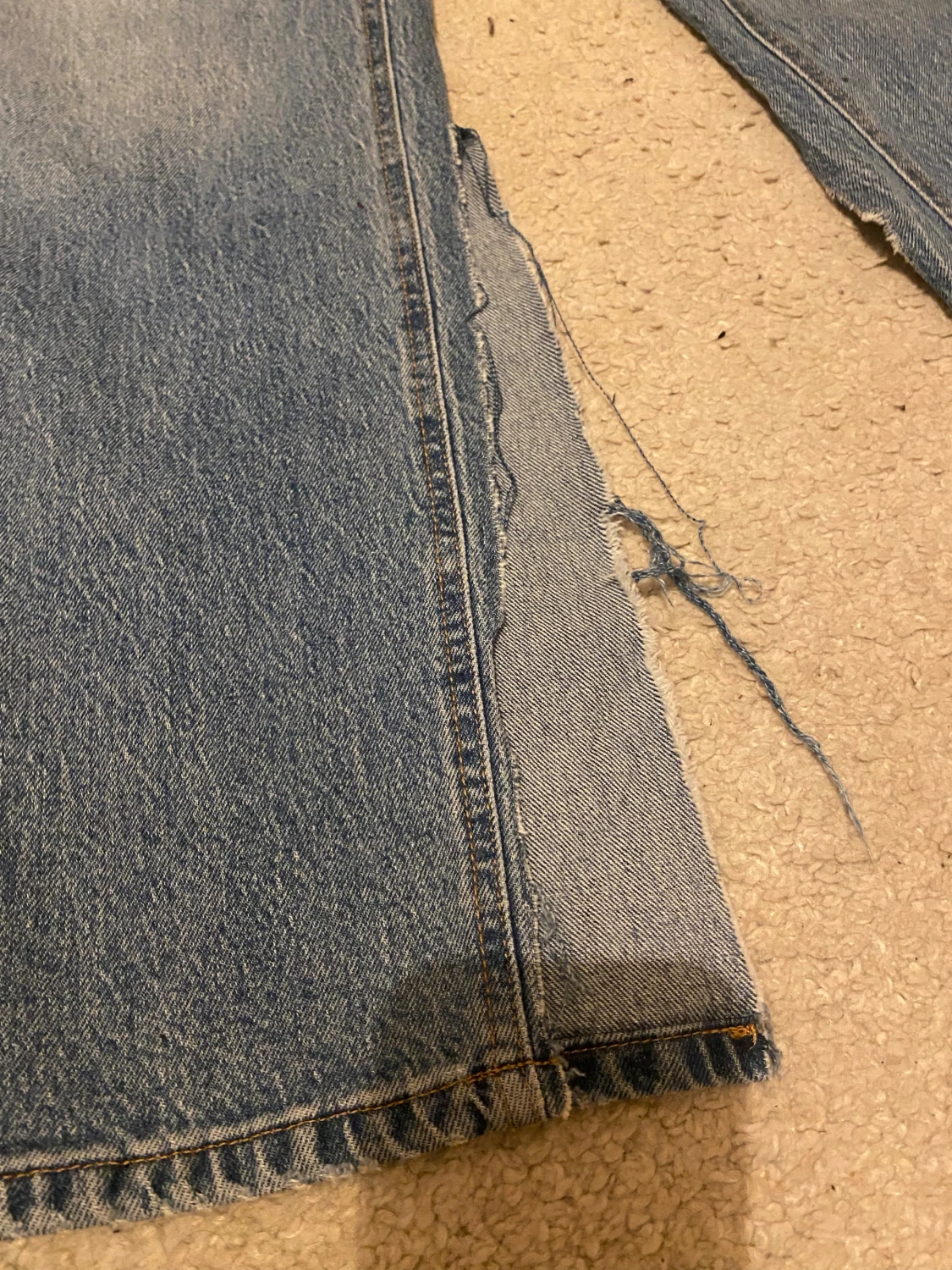 Blå baggy jeans från Bubbleroom - 2