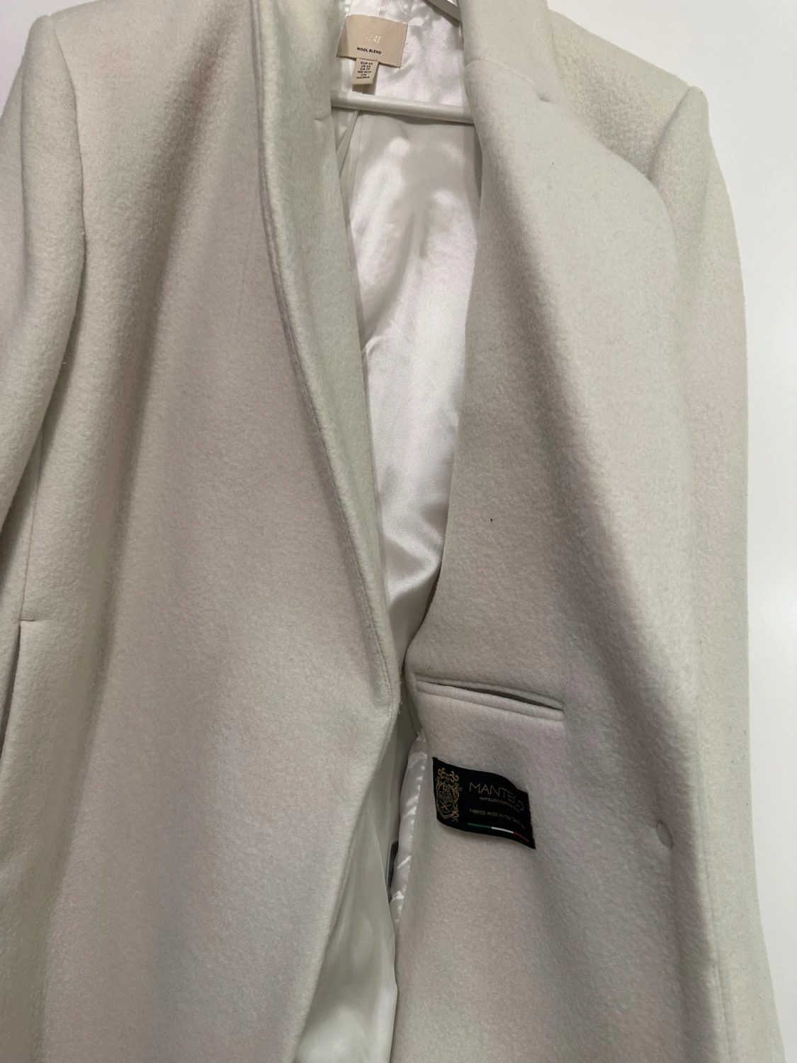 Beige ullkappa från H&M XS - 5