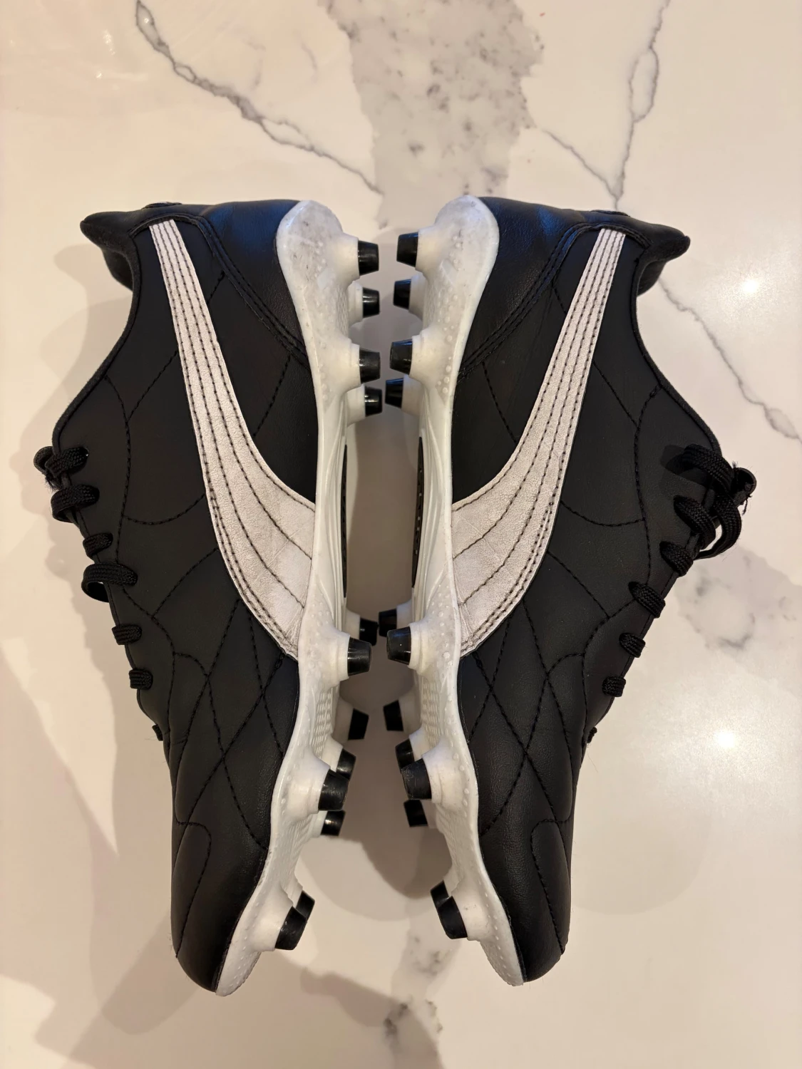 Puma King svartvita fotbollsskor - 1