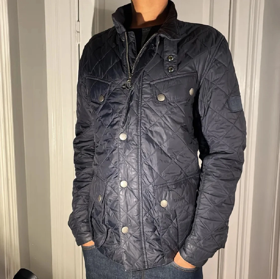 Barbour quiltad jacka