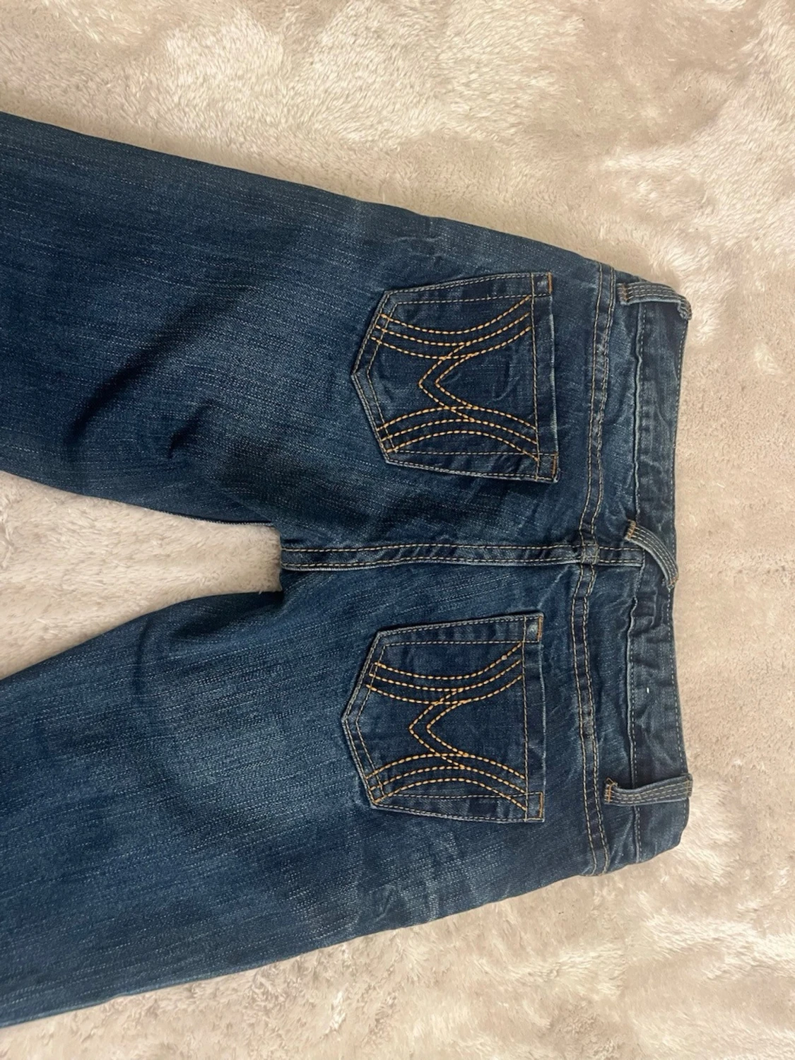 Lågmidjade bootcut jeans - 1