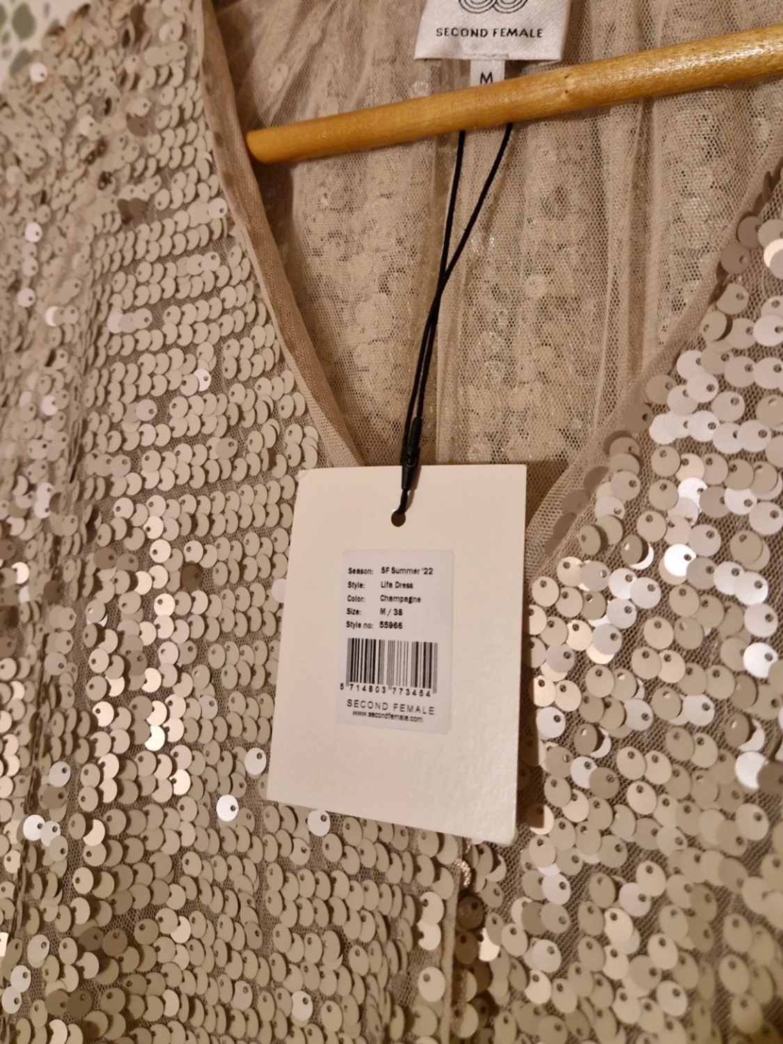 Paljettklänning second female - 4