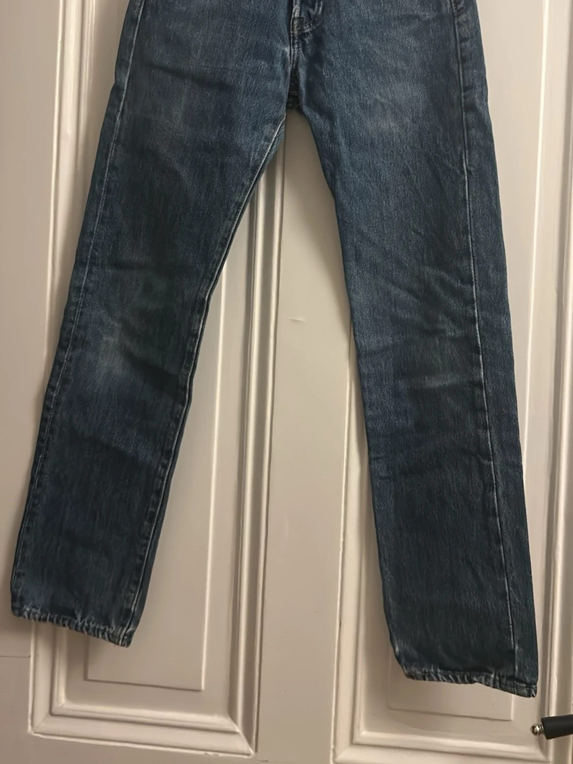 Levi's 501 raka jeans blå denim - 1