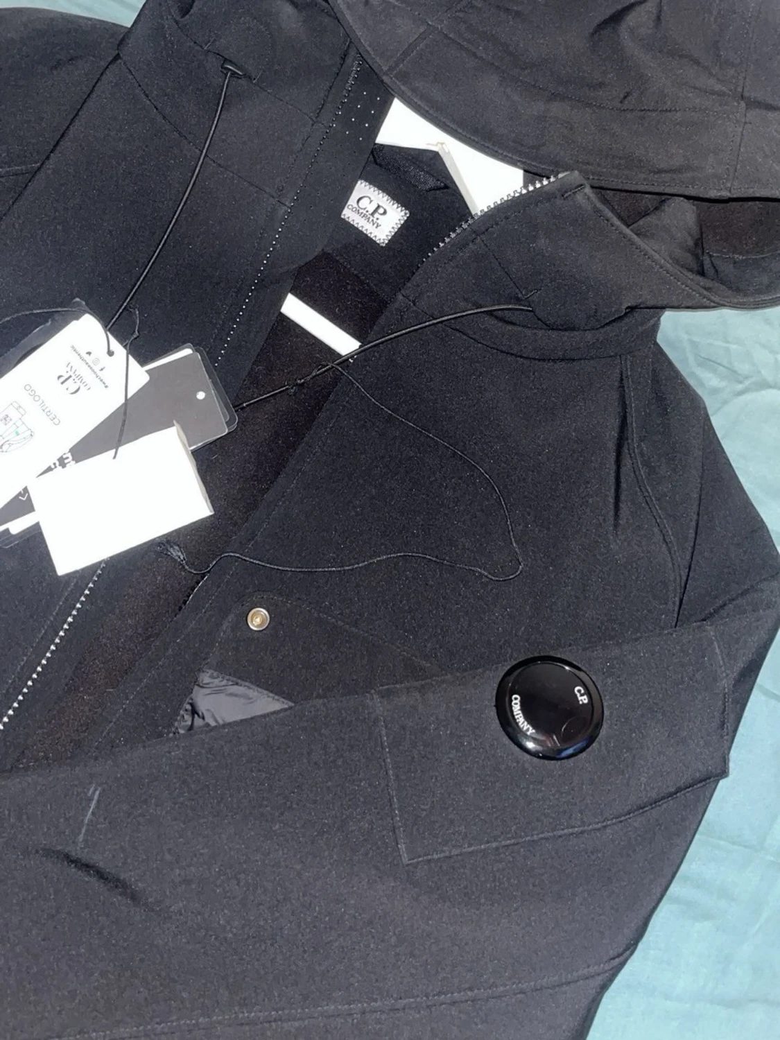 Svart vindjacka från C.P. Company - 1