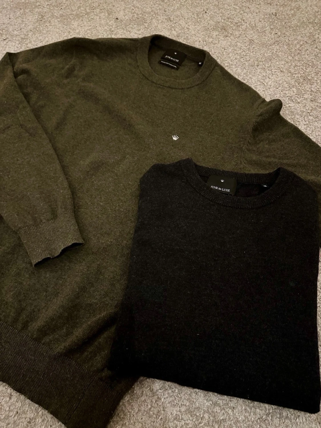 Junk de luxe - 2st merinoull tröjor