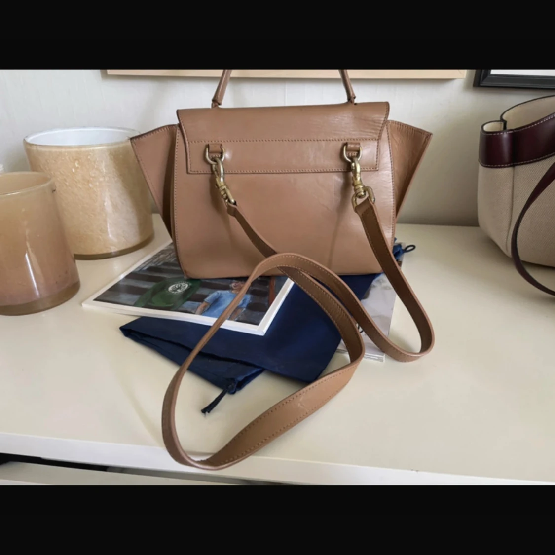 Beige handväska från ATP Atelier - 2