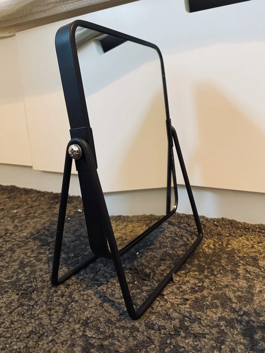 Svart sminkspegel med 3x förstoring - 2