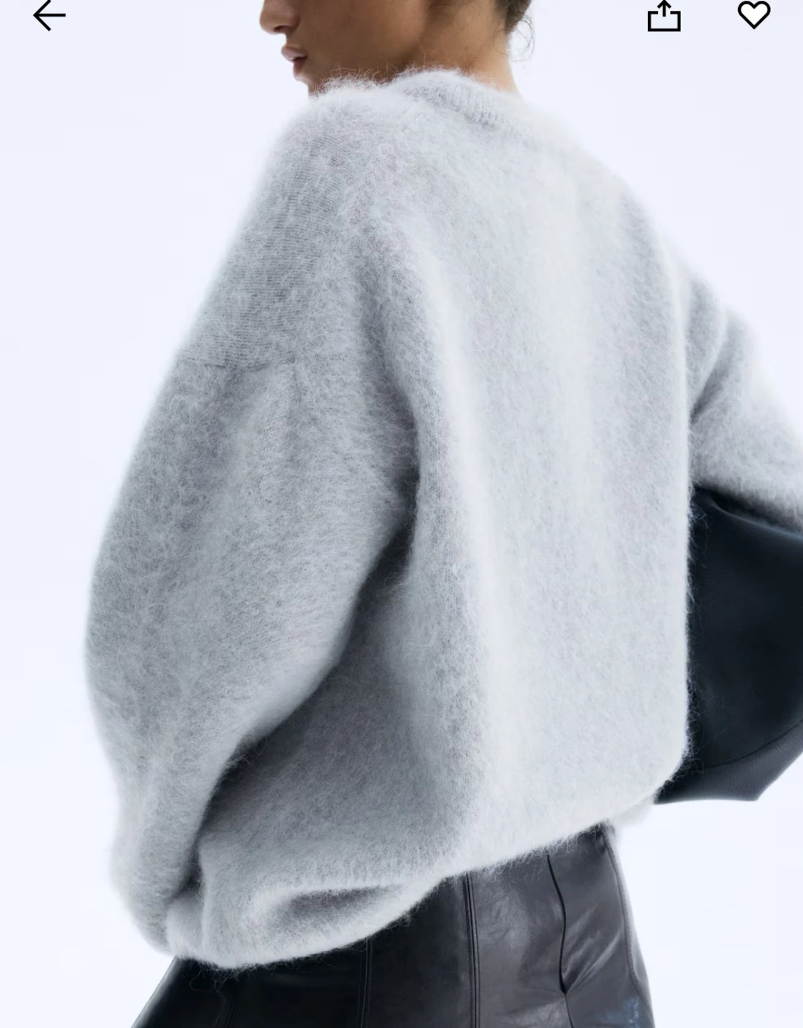 Mohair tröja från hm - 1