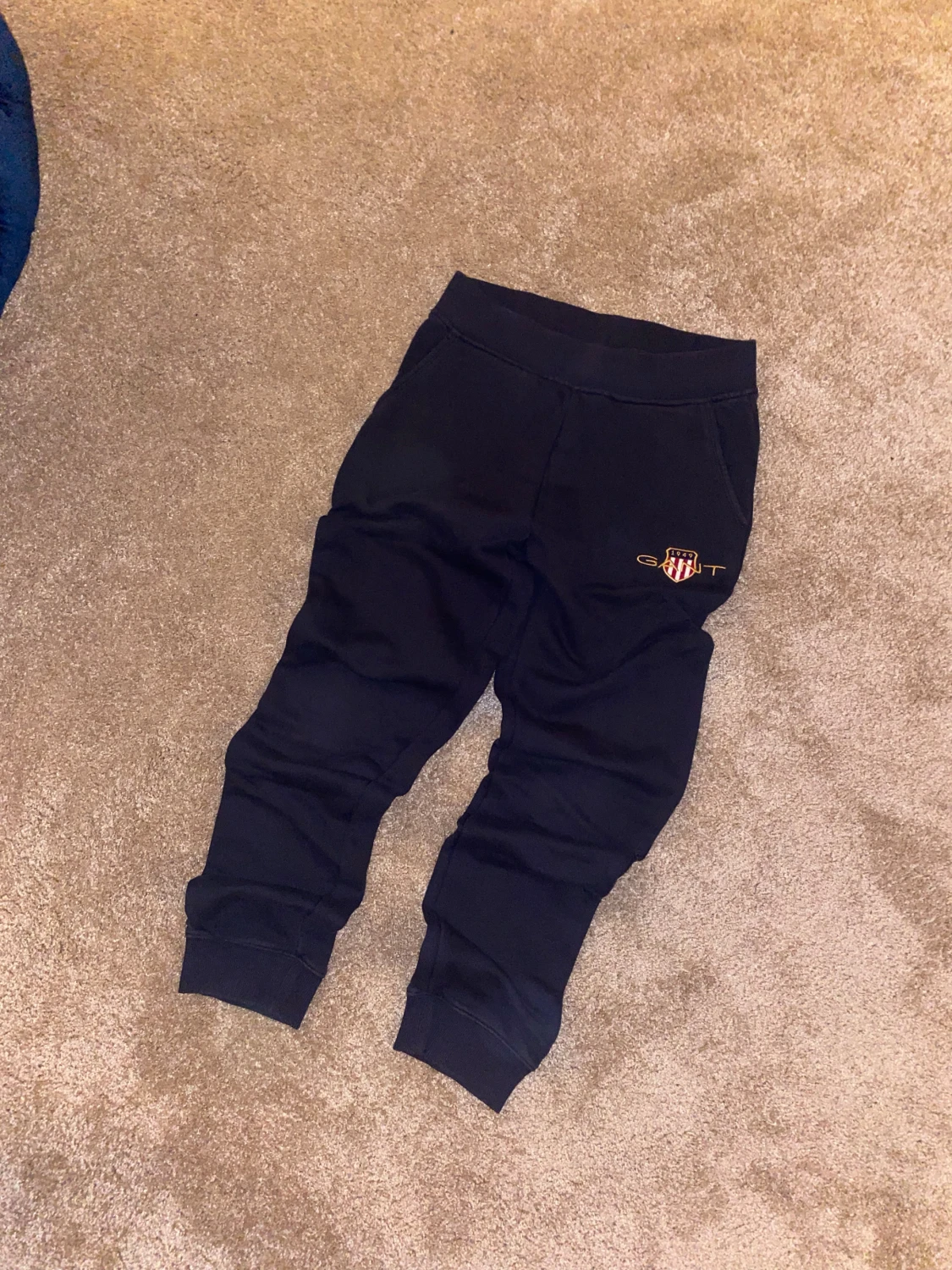 Svarta mjukisbyxor från Gant