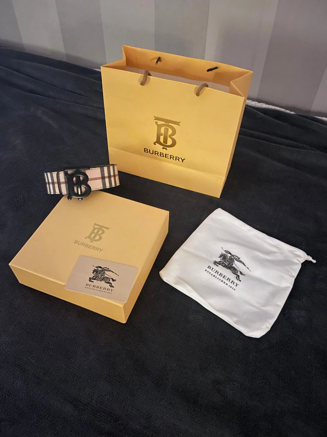 Nytt burberry bälte - 2