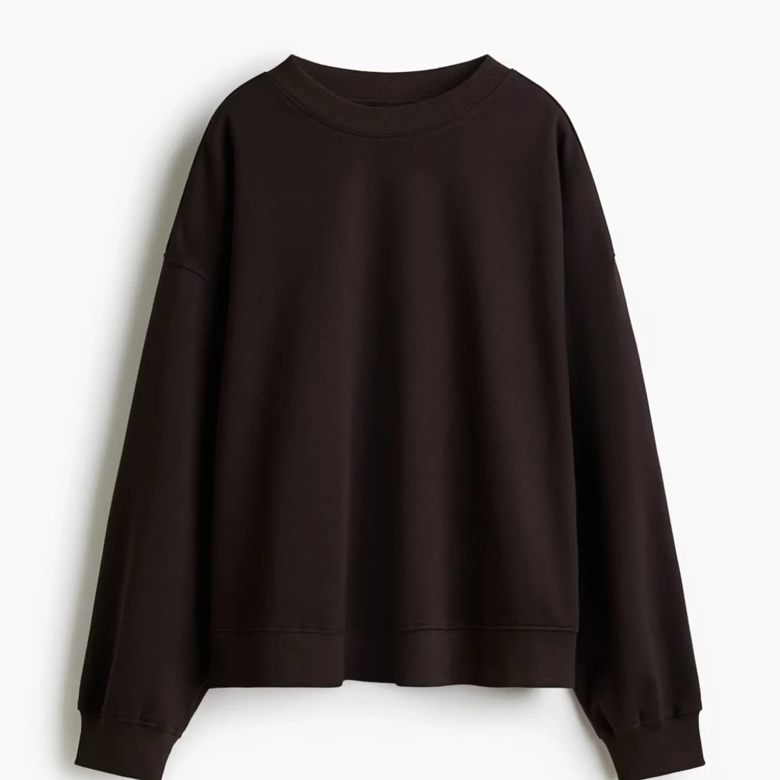Mörkbrun oversized sweatshirt