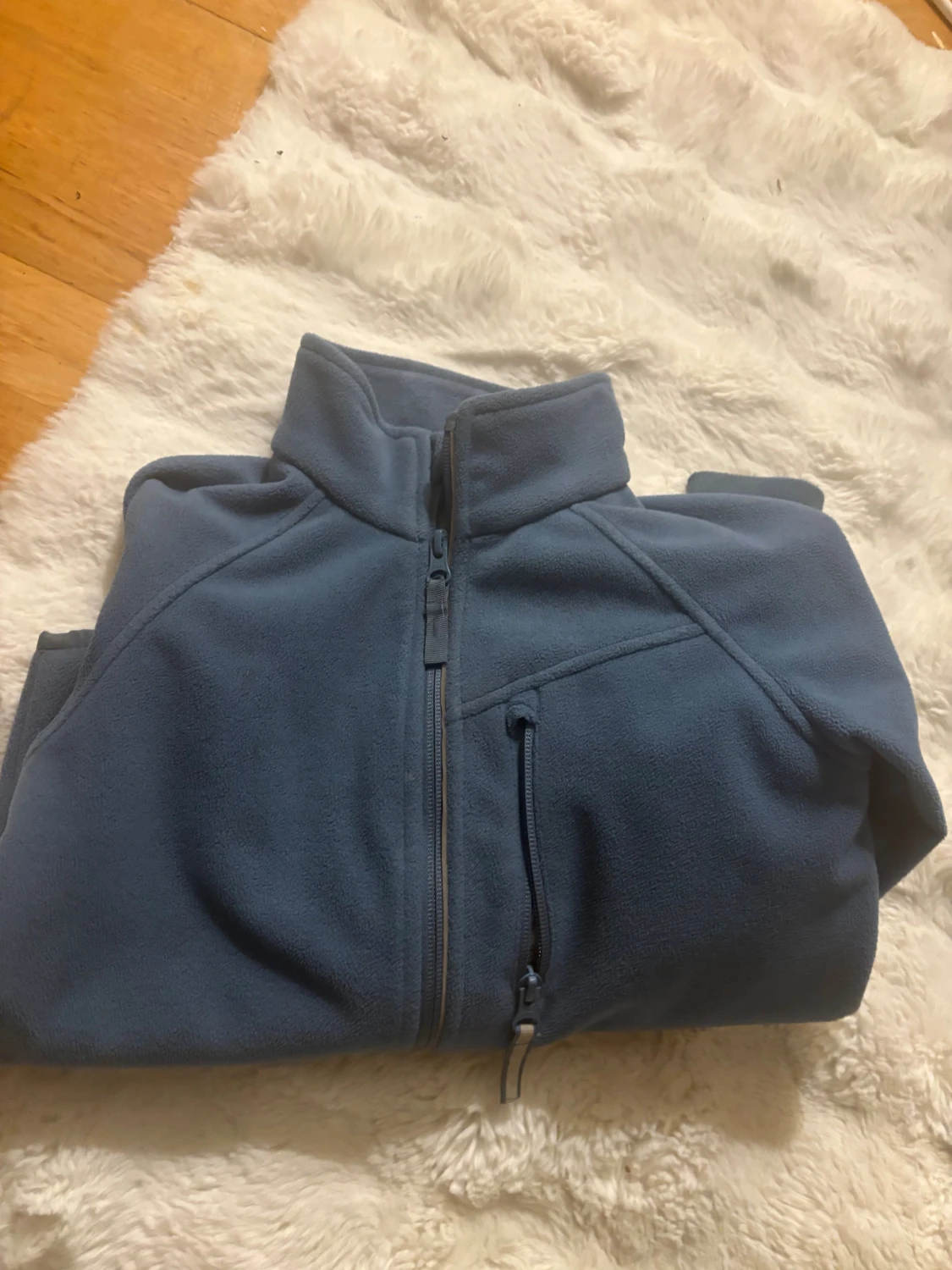 Mörkblå vindjacka från P.O.P, strl 134 - 2