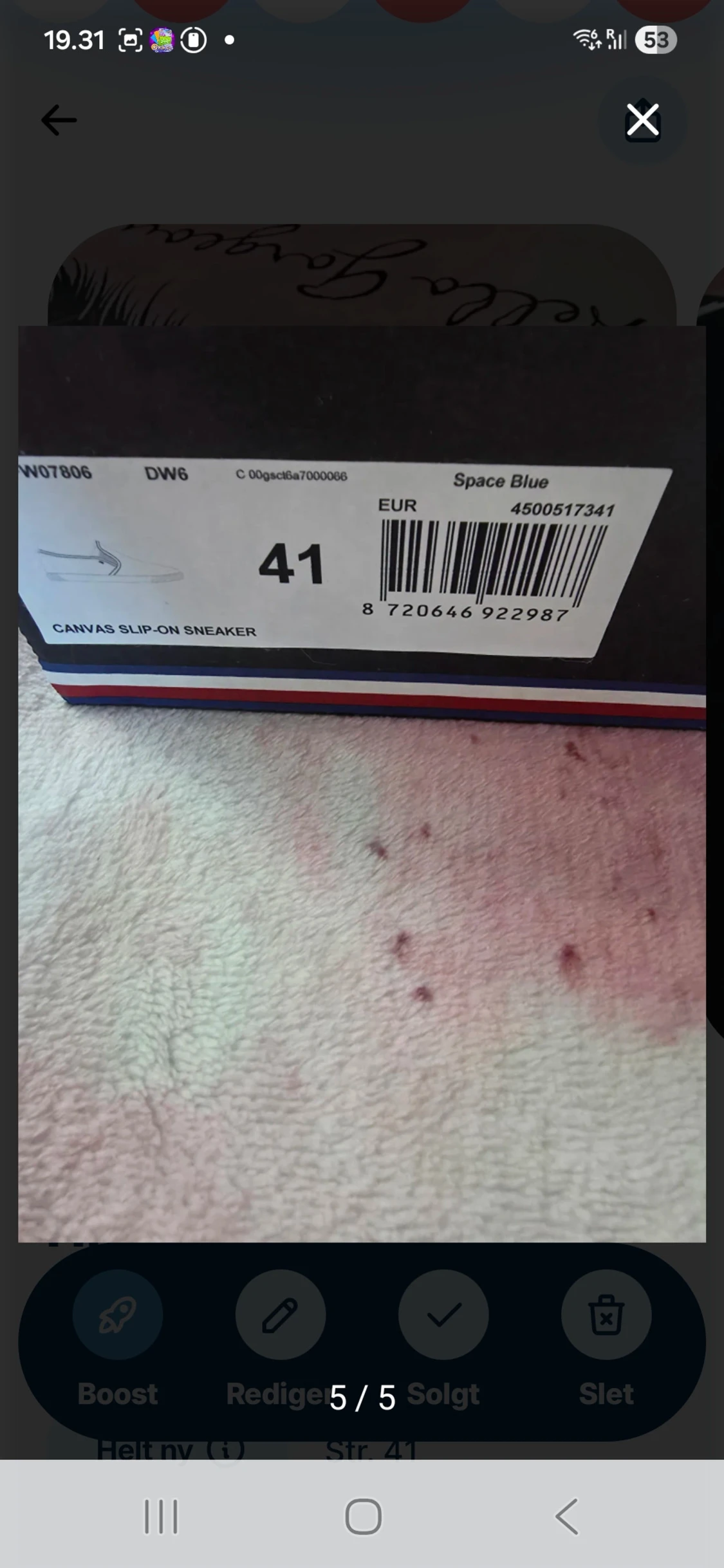 Svarta slip-on sneakers Tommy Hilfiger - 4