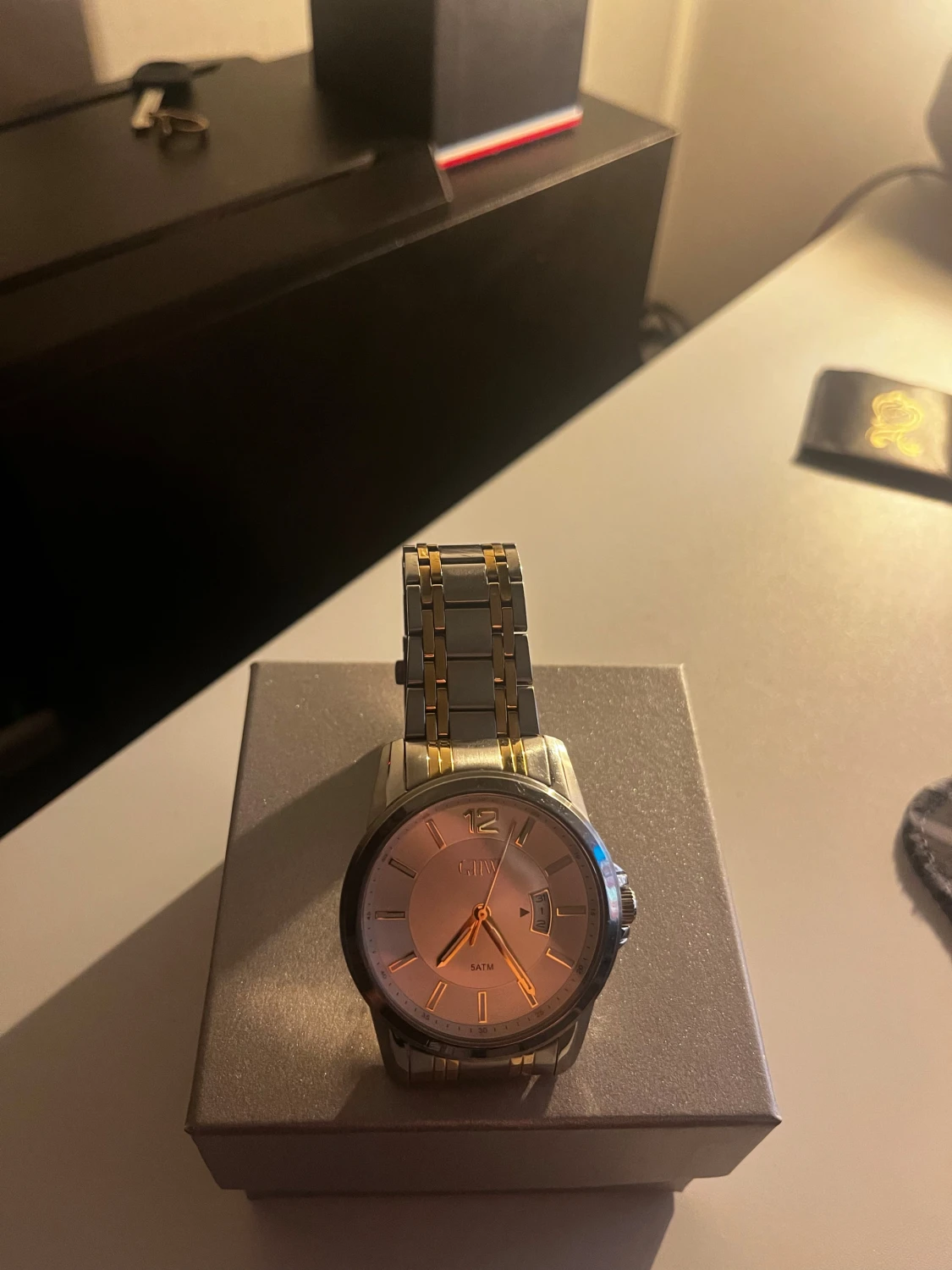 GHW herrklocka i silver och guld - 2