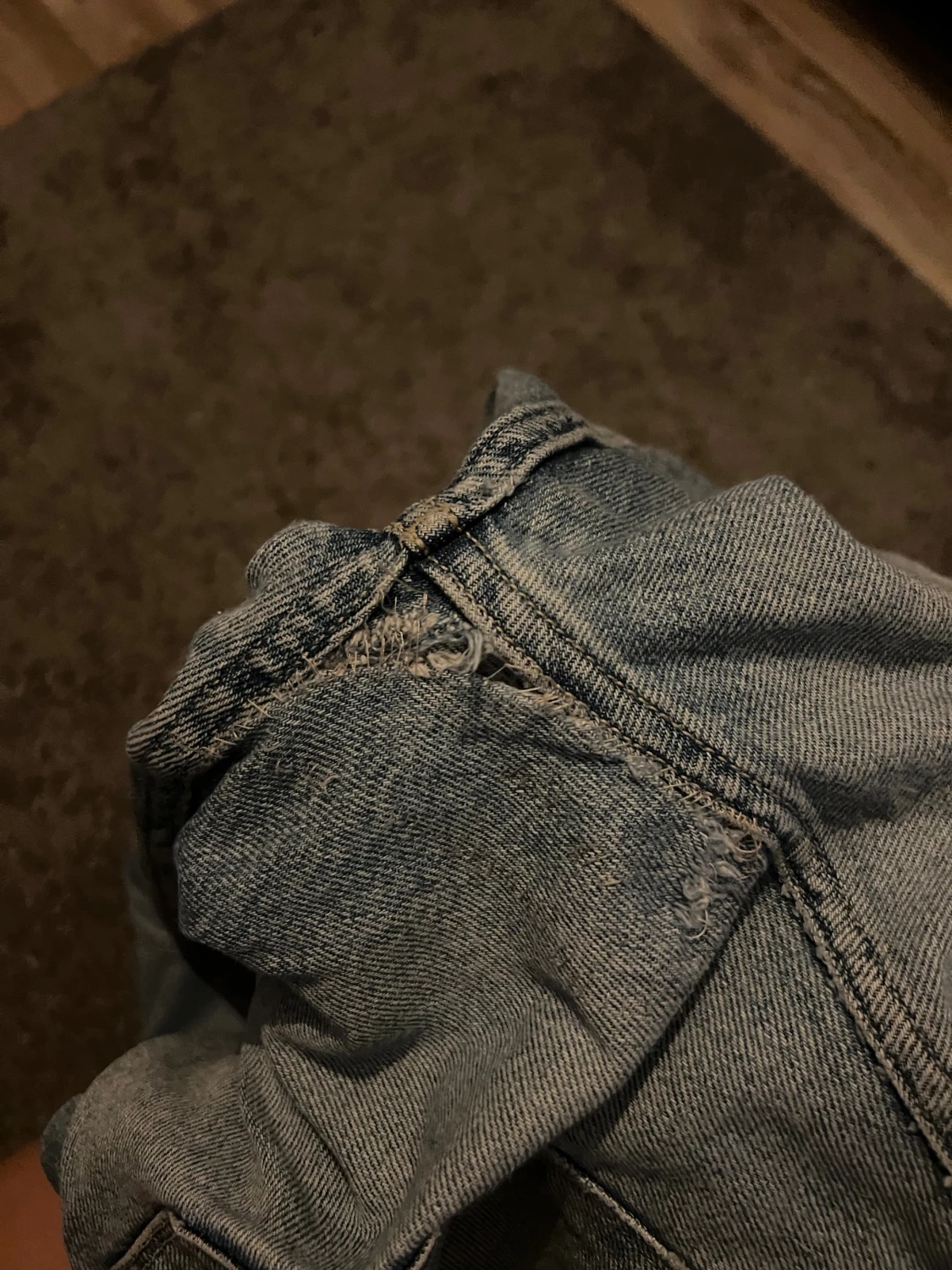 Replay ljusblå jeansshorts midwaist - 3