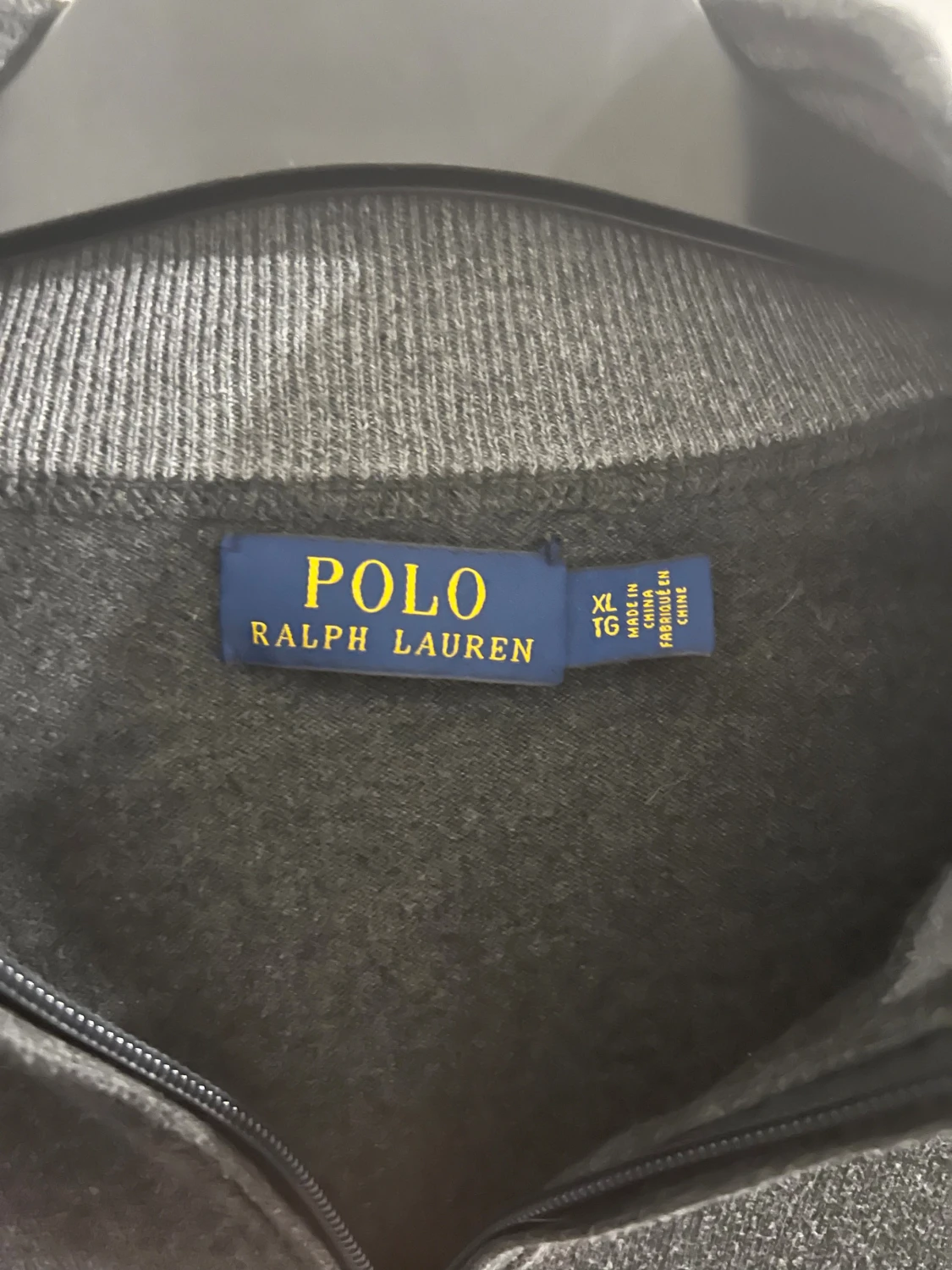 Mörkgrå half zip tröja Polo Ralph Lauren - 1